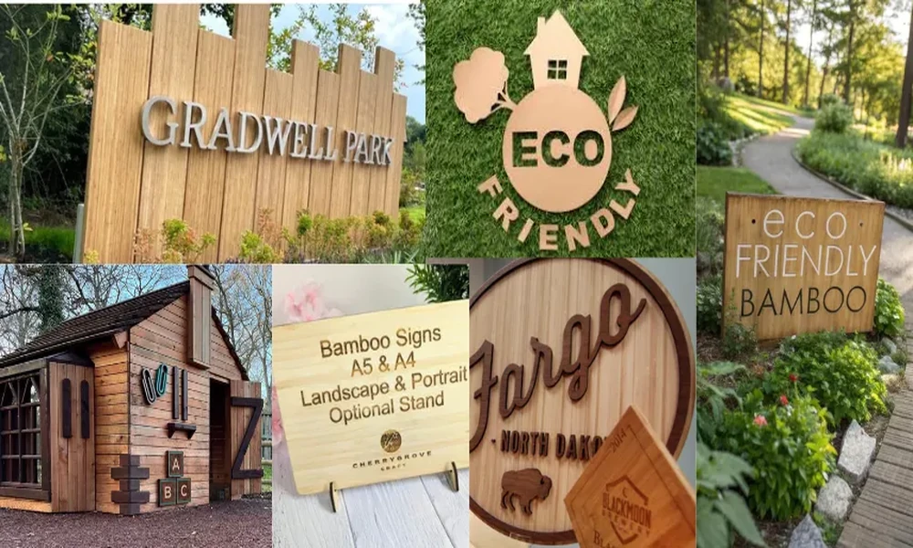 Exploring Sustainable Materials for Outdoor Signage Design